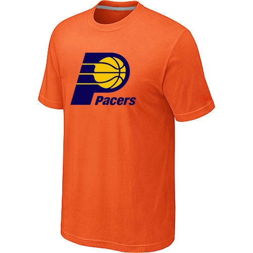 NBA Indiana Pacers Big & Tall Primary Logo Orange T-Shirt