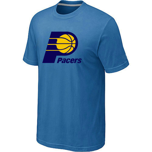 NBA Indiana Pacers Big & Tall Primary Logo light Blue T-Shirt