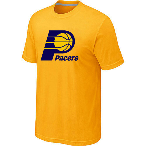 NBA Indiana Pacers Big & Tall Primary Logo Yellow T-Shirt