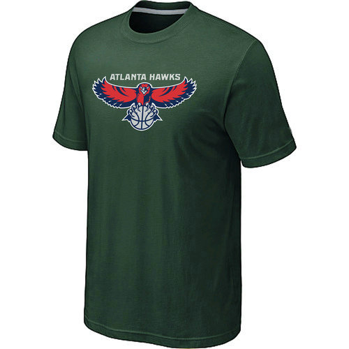 NBA Atlanta Hawks Big & Tall Primary Logo D.Green T-Shirt