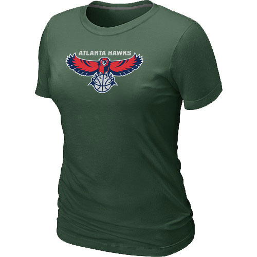 NBA Atlanta Hawks Big & Tall Primary Logo D.Green Womens T-Shirt 