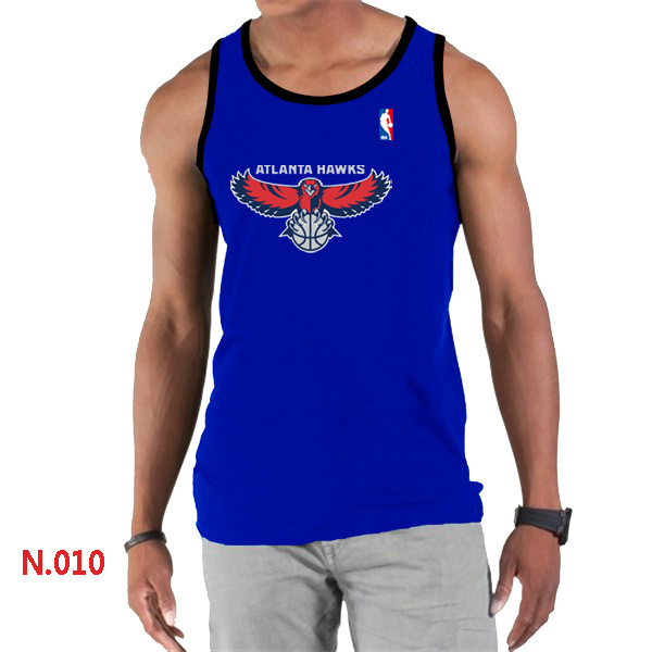 NBA Atlanta Hawks Big & Tall Primary Logo men Blue Tank Top