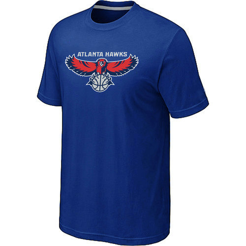 NBA Atlanta Hawks Big & Tall Primary Logo Blue T-Shirt