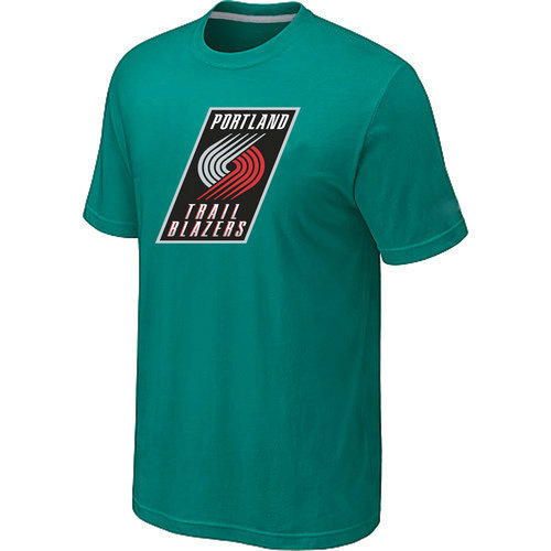 NBA Portland Trail Blazers Big & Tall Primary Logo Green T-Shirt