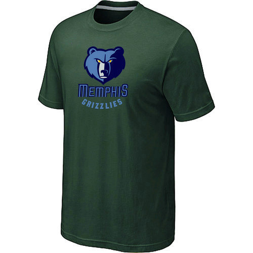 NBA Memphis Grizzlies Big & Tall Primary Logo D.Green T-Shirt