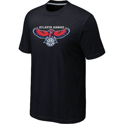 NBA Atlanta Hawks Big & Tall Primary Logo Black T-Shirt