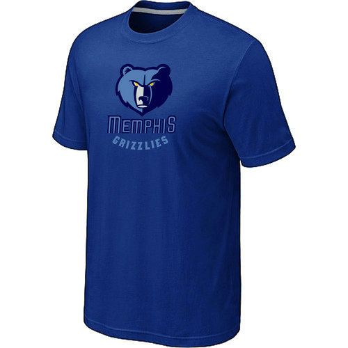 NBA Memphis Grizzlies Big & Tall Primary Logo Blue T-Shirt