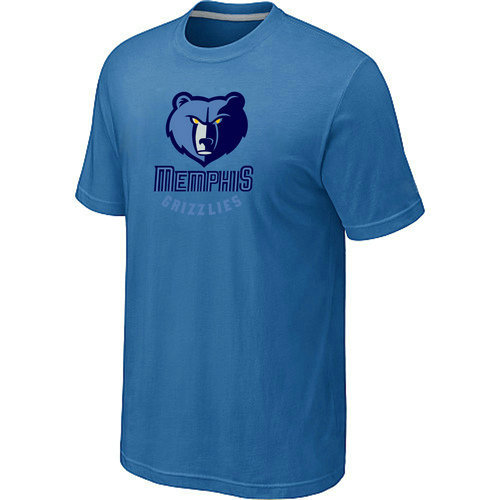 NBA Memphis Grizzlies Big & Tall Primary Logo light Blue T-Shirt