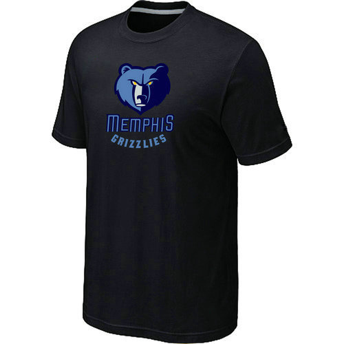 NBA Memphis Grizzlies Big & Tall Primary Logo Black T-Shirt
