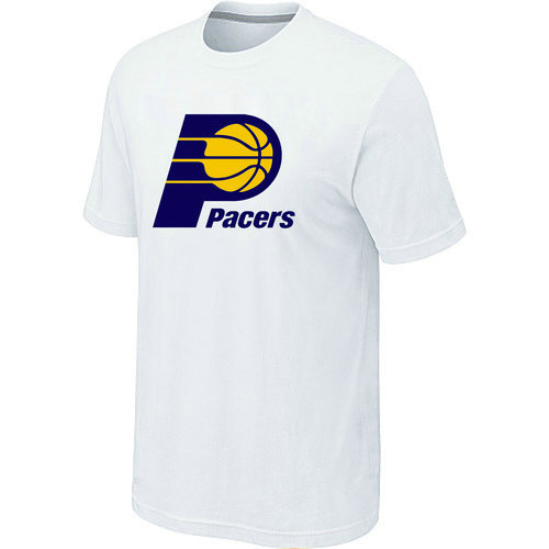 NBA Indiana Pacers Big & Tall Primary Logo White T-Shirt