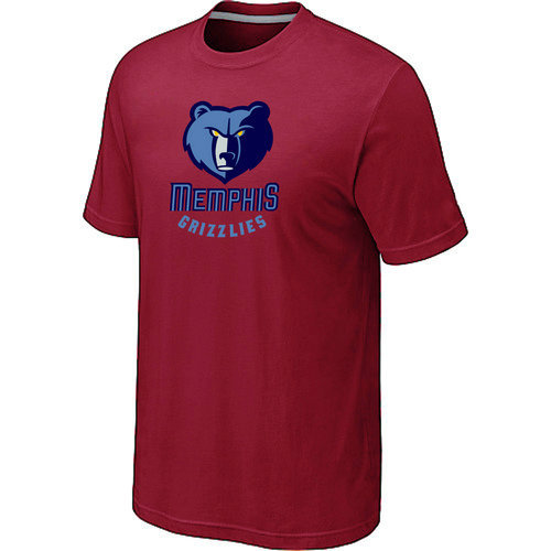NBA Memphis Grizzlies Big & Tall Primary Logo Red T-Shirt