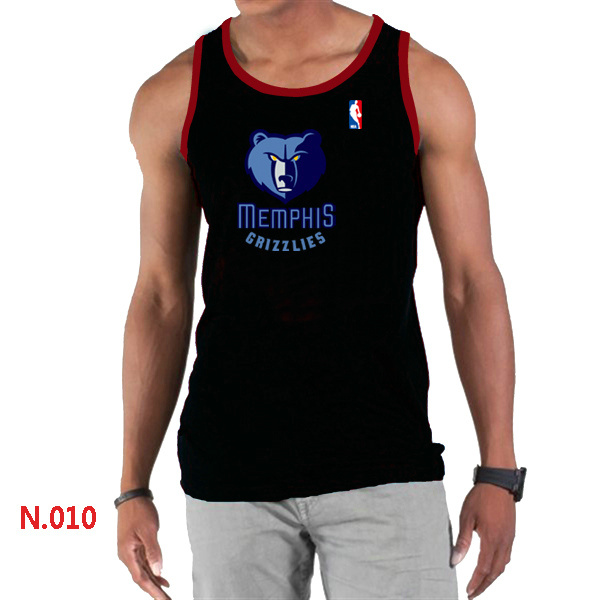 NBA Memphis Grizzlies Big & Tall Primary Logo men Black Tank Top