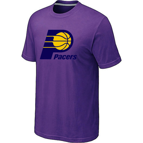 NBA Indiana Pacers Big & Tall Primary Logo Purple T-Shirt