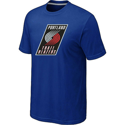 NBA Portland Trail Blazers Big & Tall Primary Logo Blue T-Shirt