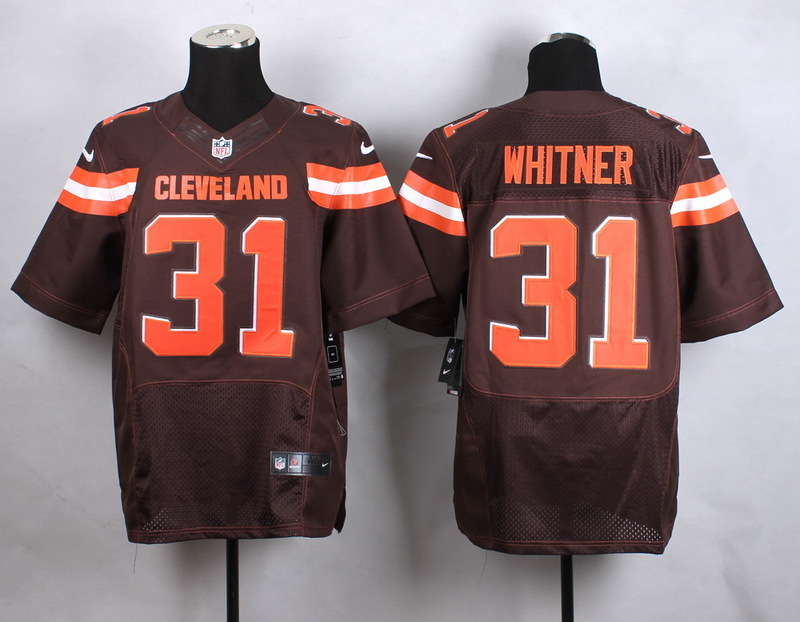 2015 NFL Cleveland Browns #31 Whitner Brown Jersey