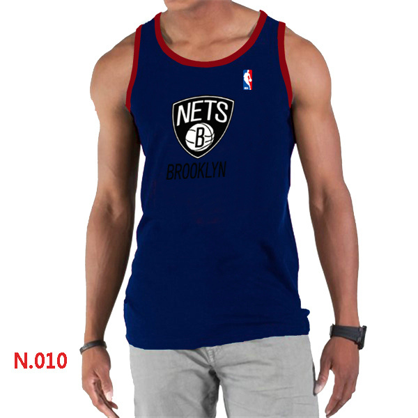 NBA Brooklyn Nets Big & Tall Primary Logo men D.Blue Tank Top