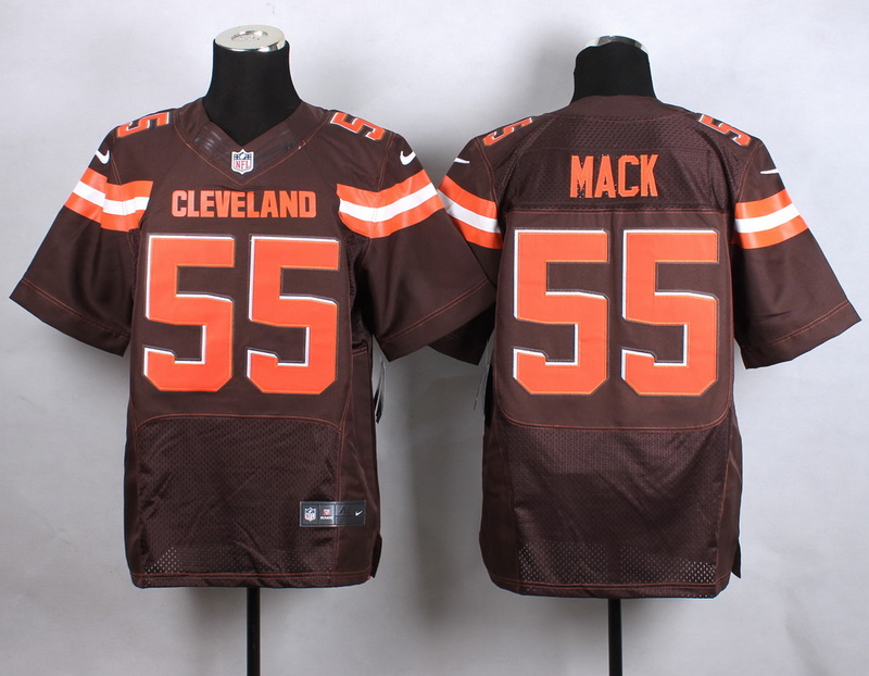 2015 NFL Cleveland Browns #55 Mack Brown Jersey