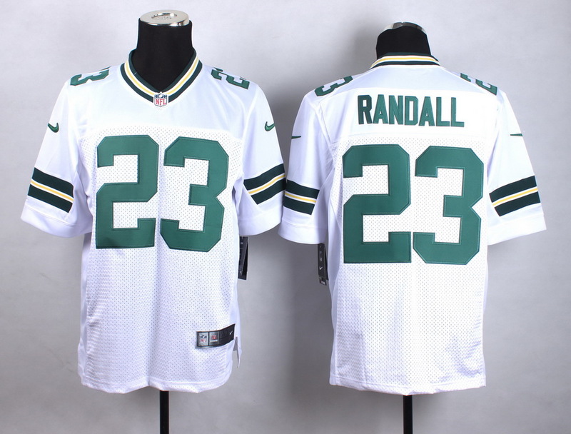 Nike Green Bay Packers #23 Randall White Elite Jersey