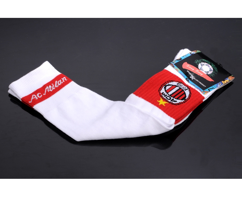 Soccer Club AC Milan White Socks