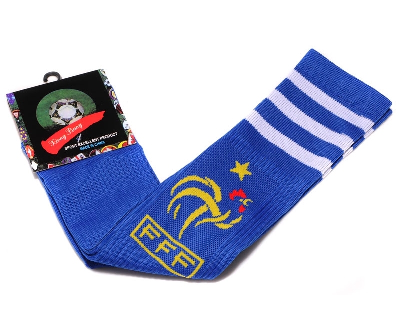 Soccer National Team French Blue Socks