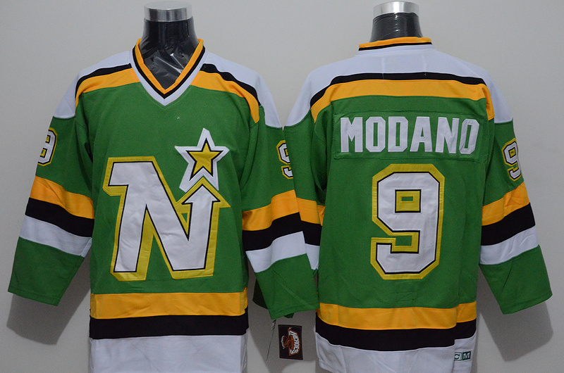 NHL Dallas Stars #9 Modano Green Jersey