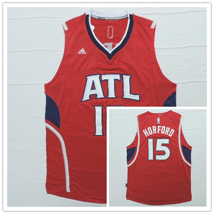 NBA Atlanta Hawks #15 Al Horford New Red Jersey