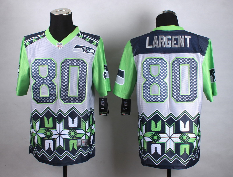 Nike Seattle Seahawks #80 Larrgent New Style Noble Fashion Elite jersey