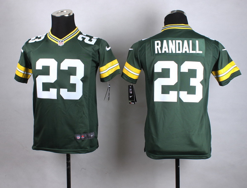 Nike Green Bay Packers #23 Randall Green Kids Jersey