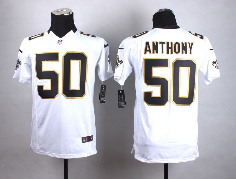 Nike New Orleans Saints #50 Anthony White Kids Jersey