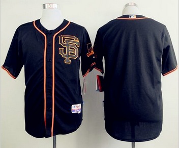 MLB San Francisco Giants Black Alternate Cool Base Jersey