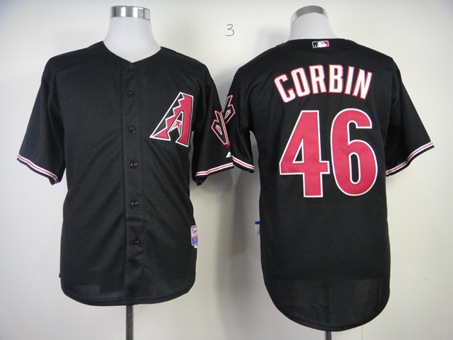 MLB Arizona Diamondbacks #46 Corbin Black Jersey