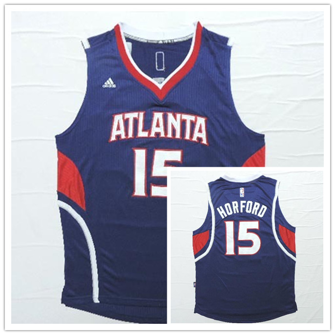 NBA Atlanta Hawks #15 Al Horford New Blue Jersey