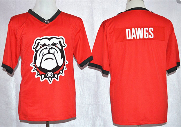 Georgia Bulldogs Nike Team Pride Fashion Football Jersey  Red 