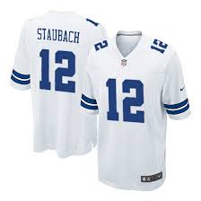 Nike Roger Staubach Dallas Cowboys Elite Jersey - White