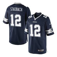 Nike Roger Staubach Dallas Cowboys Limited Team Color Jersey - Navy Blue