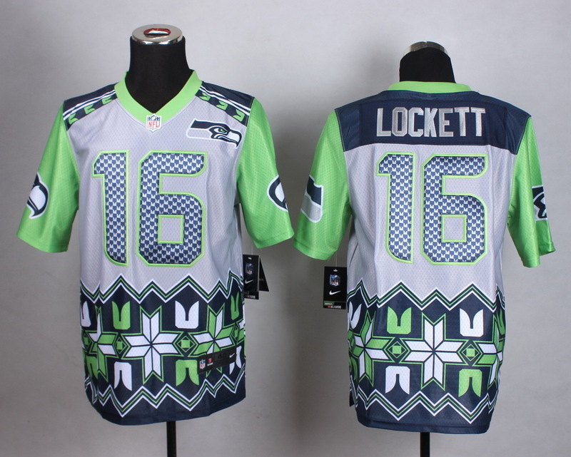 Nike Seattle Seahawks #16 Lockett Drift Fashion Jersey