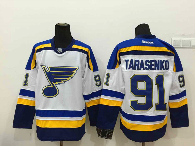 NHL St.Louis Blues #91 Tarasenko White Jersey