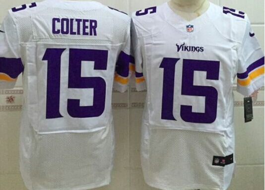 Nike Minnesota Vikings #15 Colter White Elite Jersey