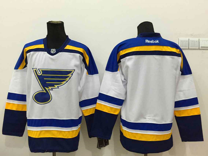 NHL St.Louis Blues Blank White Jersey