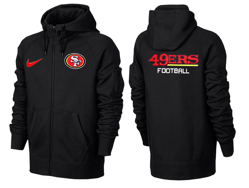 NFL San Francisco 49ers Black Color Hoodie
