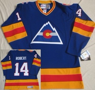 NHL Colorado Avalanche #14 Robert Blue Jersey