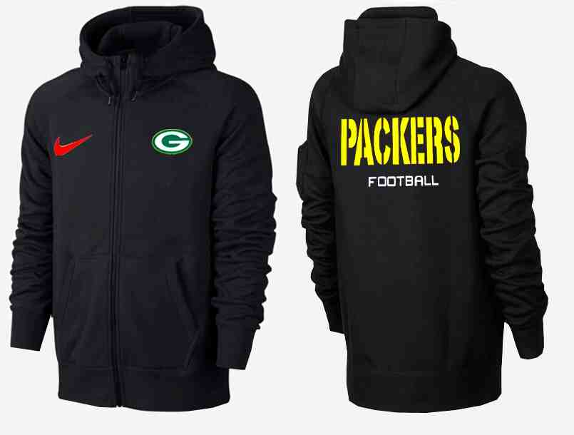 NFL Green Bay Packers All Black Sweater
