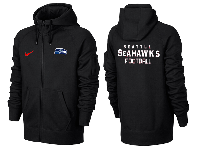 NFL Seattle Seahawks Black Sweater