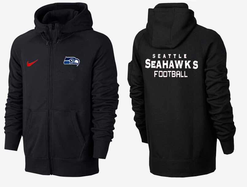 NFL Seattle Seahawks Black Color Sweater