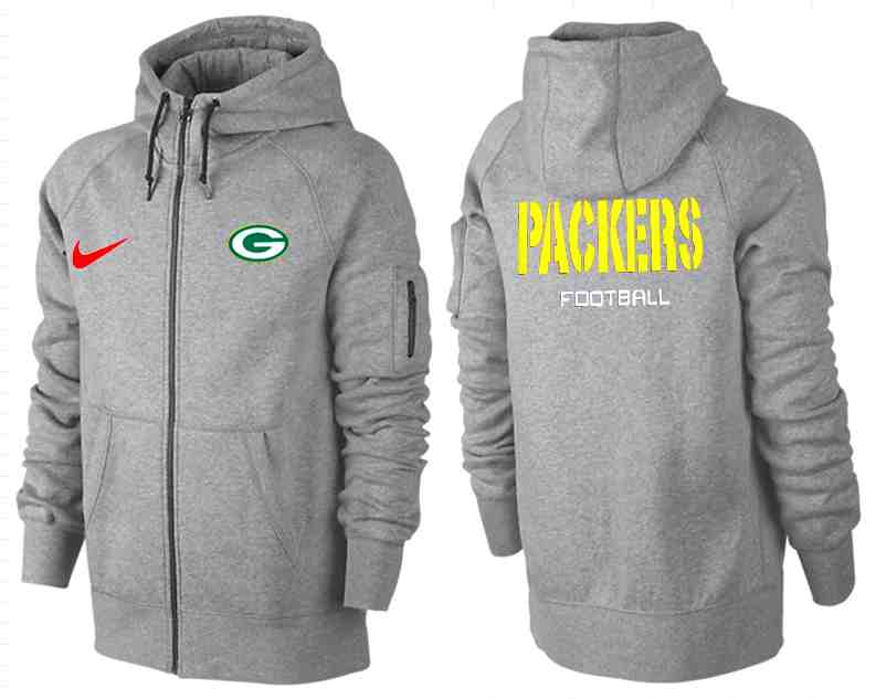 NFL Green Bay Packers Grey Color Sweater