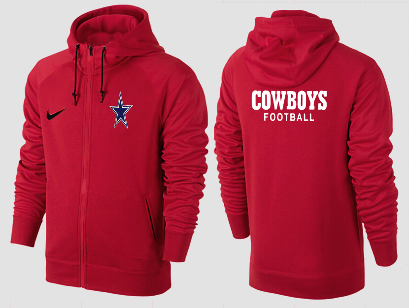 NFL Dallas Cowboys All Red Color Hoodie