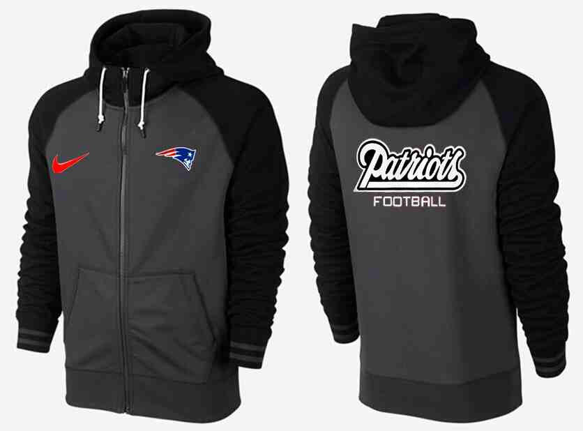 NFL New England Patriots D.Grey Black Sweater