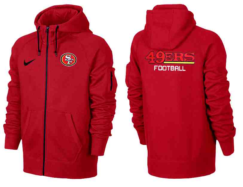 NFL San Francisco 49ers Red Hoodie