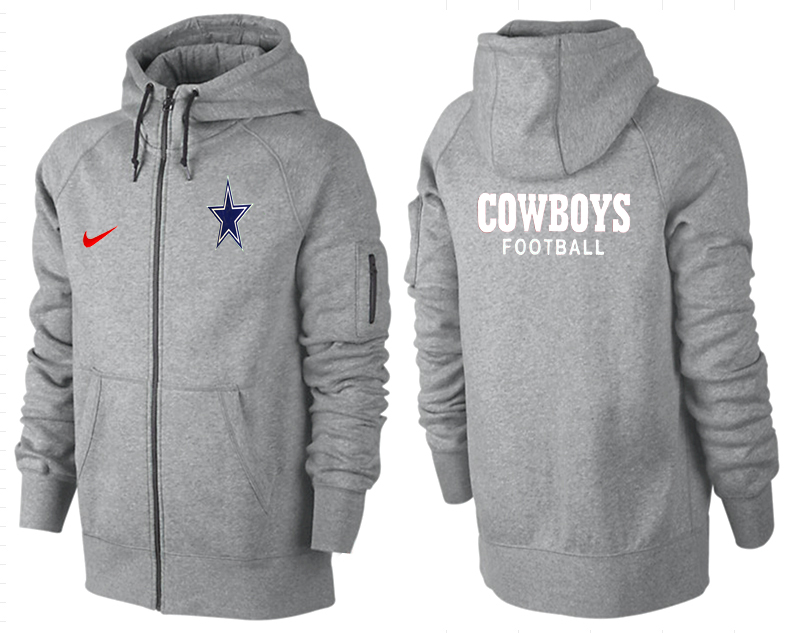 NFL Dallas Cowboys Grey Color Hoodie