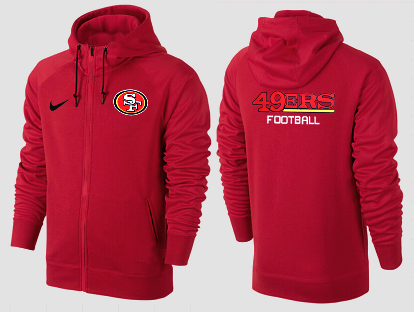 NFL San Francisco 49ers All Red Color Hoodie
